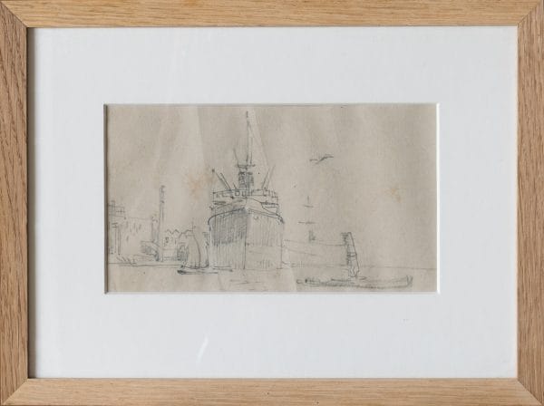 Schip vooraanzicht