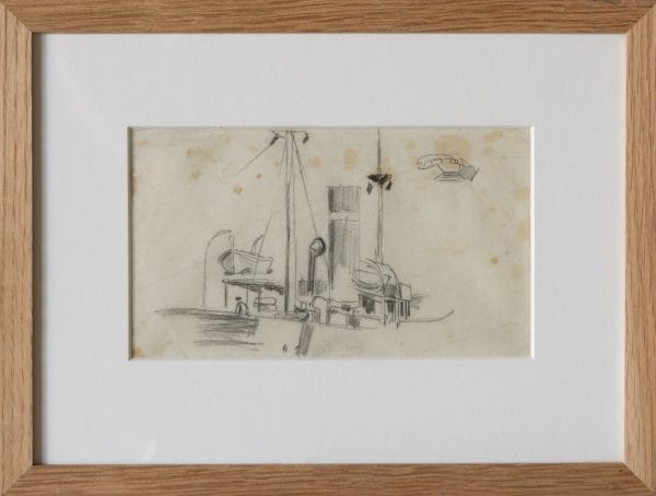 Dek stoomschip
